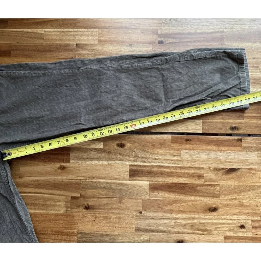 Banana Republic Cotton Corduroy Pants Mens 34x32 Straight Leg Holiday Christmas‎